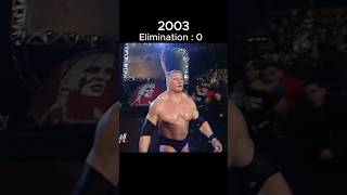 Every Brock Lesnar Royal Rumble Elimination Edit 🔥 [upl. by Aved]