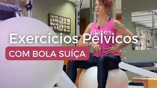 PILATES PARA O ASSOALHO PÉLVICO 6 Exercícios com Bola Suíça Bola de Pilates Treinecomigo [upl. by Namus]