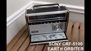 Sony CRF5100 Earth Orbiter Radio  Overview Look Inside amp Addressing a Mechanical Issue 197581 [upl. by Aiynat]