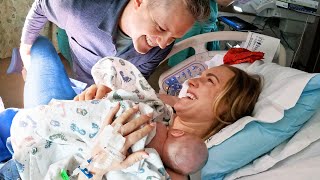 BEAUTIFUL LIVE BIRTH VLOG Our Baby Girl [upl. by Twyla]