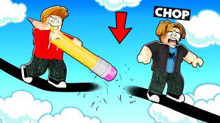 ROBLOX CHOP AND FROSTY COMPLETE DOODLE DRAW OBBY [upl. by Michail]