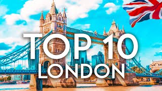 TOP 10 Things to do in LONDON  2023 Travel Guide [upl. by Saimerej]