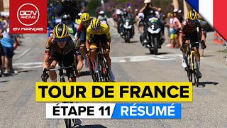 Tour De France 2022 Hommes Étape 11 Résumé [upl. by Divadnoj609]