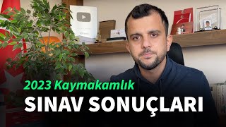 2023 Kaymakamlık Sınav sonuçları Açıklandı  Baraj Puanı kaç oldu [upl. by Nerine]