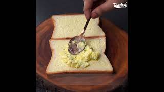 Boiled Egg Sandwich shorts youtubeshorts sandwich [upl. by Efeek]