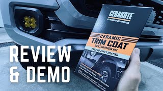 Cerakote Trim Coat Review amp Demo [upl. by Novello]