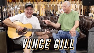 Vince Gill visits Norm at Normans Rare Guitars [upl. by Bethany921]