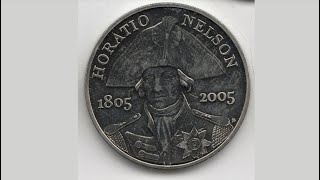 2005 HORATIO NELSON £5 Coin VALUE  REVIEW [upl. by Anikahs]