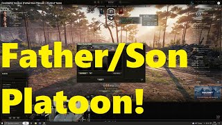 Covenanter Session FatherSon Platoon  World of Tanks [upl. by Kenon]