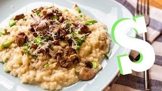 How to Make Mushroom Risotto Recipe  Sorted Food [upl. by Alyek516]