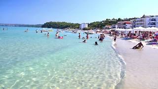 Kallithea city beach in Kassandra peninsula [upl. by Ybor]