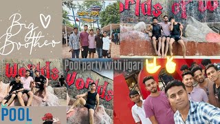 worlds of wonder water park 🏊😂👌🕺🏊vlog poolparty comedy tardingvideo [upl. by Gnouhc]