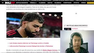 Landim exige que Gabigol pare de reclamar da diretoria para voltar a jogar no Flamengo [upl. by Baelbeer]