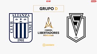 ALIANZA LIMA vs SANTIAGO MORNING  COPA LIBERTADORES FEMENINA 2024  FECHA 1 GRUPO D [upl. by Simetra719]