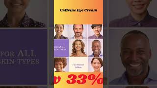 Caffeine Eye Cream for Dark Circles and Puffiness [upl. by Ferren]