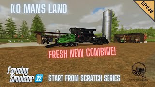 NML Episode 38 Start From Scratch New Combine Farming Simulator 22 [upl. by Lertnahs]