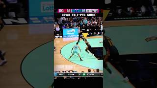 PART 1  Miller Almost Did It Again 👨‍🎤 Hawks vs Hornets Ending NBA shorts [upl. by Nivalc]