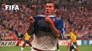 🇫🇷 Zinedine Zidane  FIFA World Cup Goals [upl. by Yssenhguahs418]