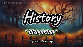 Rich Brian  History Speed Up [upl. by Nomar]