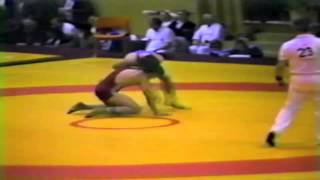 1987 Senior European Championships 68 kg Andrzej Kubiak POL vs Vanco Stojoev YUG [upl. by Chlori]