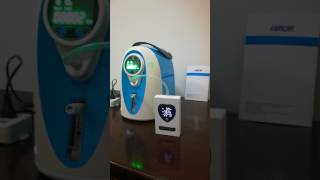 HINOR oxygen concentrator oxygen purity testing [upl. by Eenrahc540]