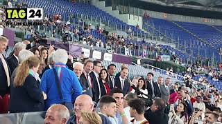 Europei Atletica 2024 Iapichino d’argento salto in lungo l’abbraccio con Mattarella in tribuna [upl. by God]