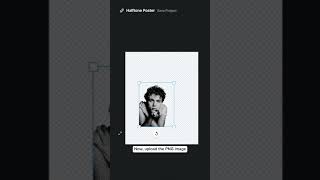 How To Give Photos A HalfTone Texture With Kittl [upl. by Ahsiekim]