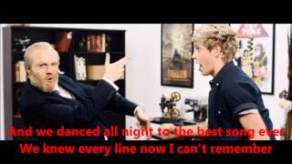 One Direction  Best song ever Lyrics [upl. by Adele963]