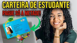 MEIA ENTRADA P ESTUDANTE COMO CONSEGUIR 2024 [upl. by Hatnamas388]