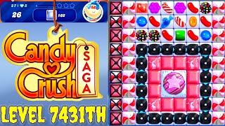 Level 7431th Candy Crush Saga Live Streaming On YouTube By Sankat Mochan Vlogs [upl. by Crosby34]