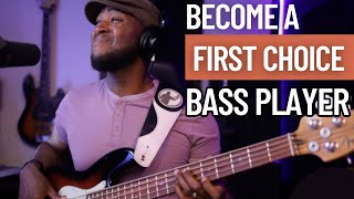 How to become a First Pick Bass Player [upl. by Tod]