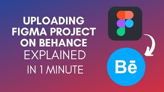 How To Upload Figma Project On Behance 2024 [upl. by Yslehc]