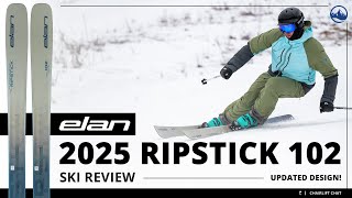 2025 Elan Ripstick 102 Ski Review with SkiEssentialscom [upl. by O'Driscoll]