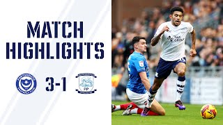 Highlights  Portsmouth 31 PNE [upl. by Yraek699]