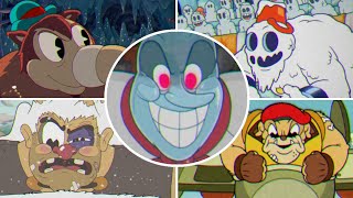 Cuphead DLC  All Bosses on Expert S Rank  No Damage [upl. by Ferna]