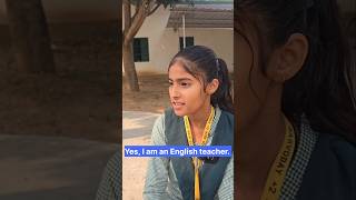 English Conversation practice  Spoken English in Gov school education viralvideo shorts ytshort [upl. by Shwalb]