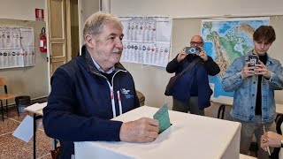 Elezioni Liguria Bucci alle urne quotCandidato presidente Chiamatemi Marco ma solo per oggiquot [upl. by Etsirhc]