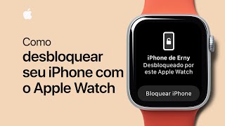 Cómo desbloquear el iPhone con el Apple Watch  Soporte técnico de Apple [upl. by Karly537]