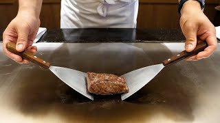 European Fine Dining Teppanyaki Live Grilling Cuisine [upl. by Haggi]