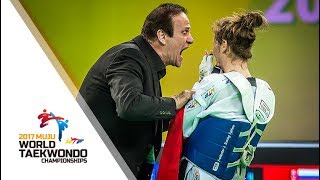 2017 World Taekwondo Championships MUJUFinal match Women 53kg [upl. by Arrakat95]