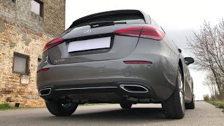 2019 Mercedes Benz A 220 190 HP stock exhaust sound W 177 [upl. by Yelir533]