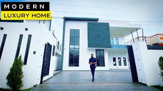 This Luxury 4 Bedroom House in Accra Ghana would Blow your mind [upl. by Ahsiem576]