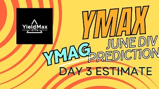 YMAXYMAG Dividend Estimate Day 3 LOOKING GREAT [upl. by Niddala230]