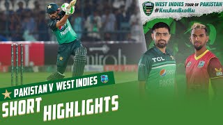 Short Highlights  Pakistan vs West Indies  1st ODI 2022  PCB  M12T [upl. by Ecire]