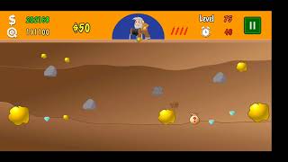 Ultimate Gold Miner Game Level 70  79 [upl. by Rossi]