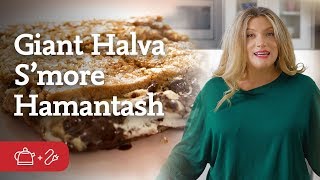 Giant Halva Smore Hamantash [upl. by Hepsibah]