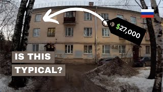 Typical Russian Apartment Tour  4 Apartments with prices [upl. by Sylvie]