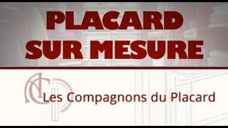 Placard sur mesure paris  Les Compagnons du placard [upl. by Karp]