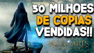 HOGWARTS LEGACY VENDEU 30 MILHÕES DE CÓPIAS E TEREMOS CONTINUAÇÃO hogwartslegacy [upl. by Glialentn]