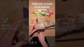 Easy baguette recipe baking food easyrecipe bakingrecipes baguette homemade bread [upl. by Akimehs]